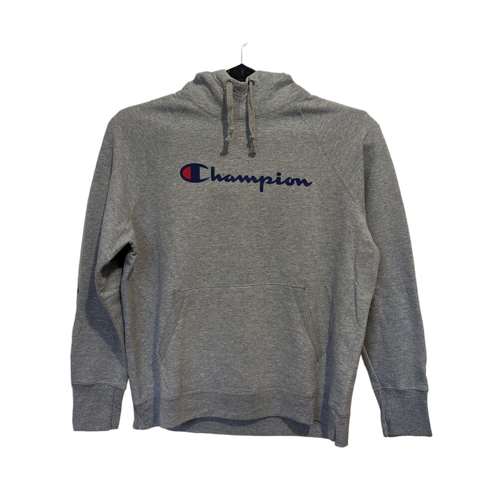 New Champion Mens Oxford Gray Powerblend Hoodie Size 2XL